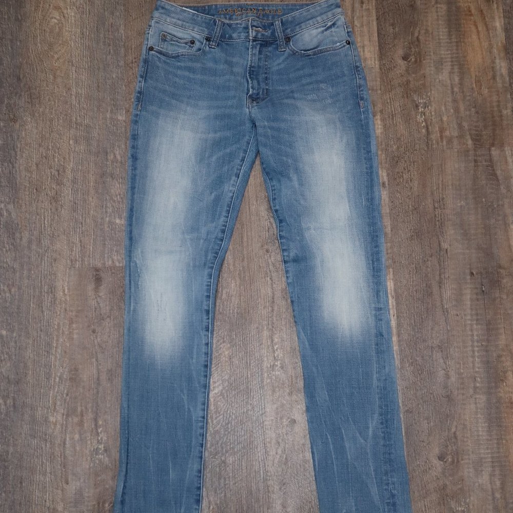 American Eagle, 29x32 Men's Jeans, Light Blue, Slim